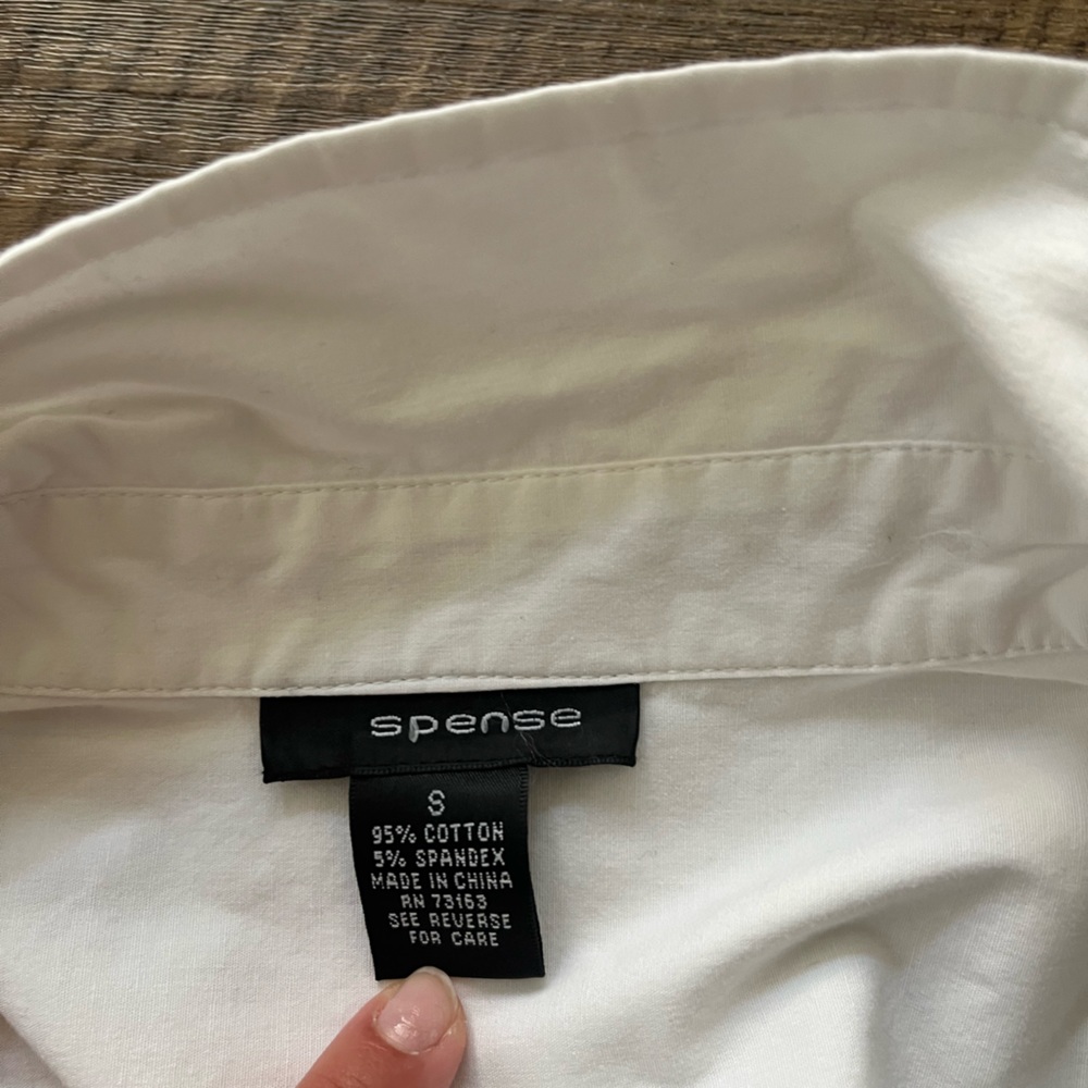 white button up - Picture 2 of 2
